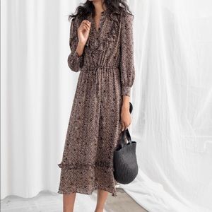 & Other Stories Midi Dress